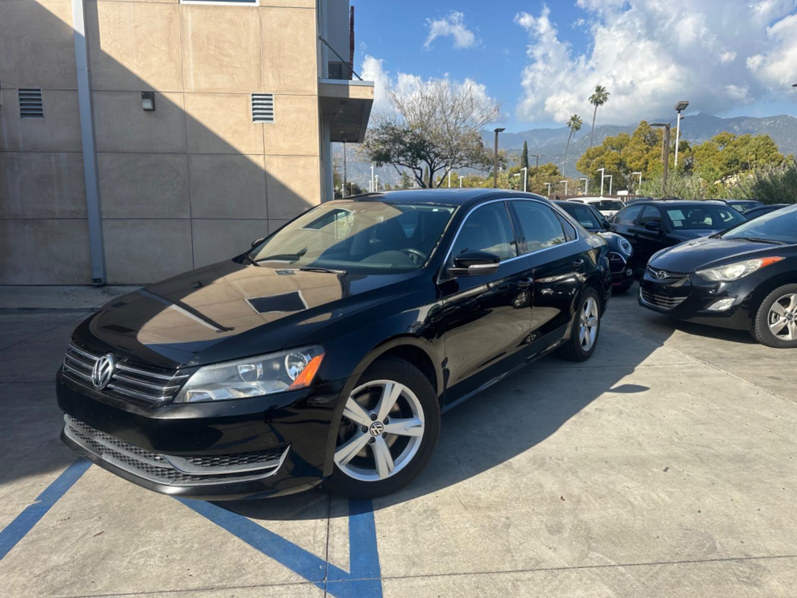 2013 Black /BLACK Volkswagen Passat (1VWBP7A30DC) , located at 30 S. Berkeley Avenue, Pasadena, CA, 91107, (626) 248-7567, 34.145447, -118.109398 - Low Miles!! Crown City Motors is a used “Buy Here Pay Here” car dealer in Pasadena CA. “Buy Here Pay Here” financing, means that when you purchase your vehicle from our dealership, that you make the payments to the dealership as well. We do not need the banks approval to get you approved - Photo #1